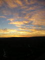 Sunset over Fishriver Canyon