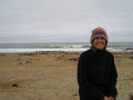 Jane at Cape Cross seal colony